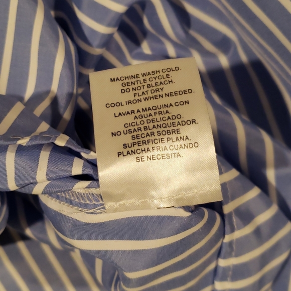 5 for $40💕$10 Casual Striped Crop Top - Picture 4 of 5